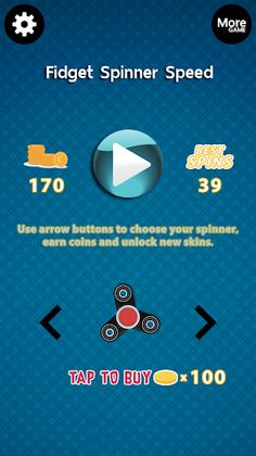 Fidget Spinner Speed - Screenshot 3