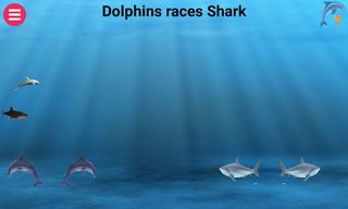 Dolphins races Sharks - Screenshot 2