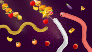 Snake Fun Worm - Snake Game io - Screenshot 1