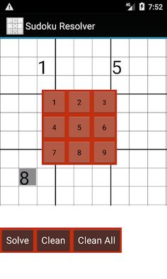 Sudoku Resolver - Screenshot 2