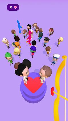 Love Match 3D - Screenshot 3