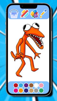 Rainbow Friends 2 Coloring - Screenshot 4