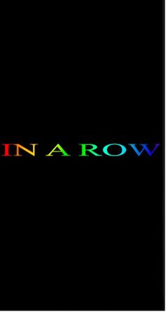 In A Row - Screenshot 1