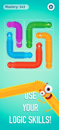 Pop Tube: connect the dots - Screenshot 1