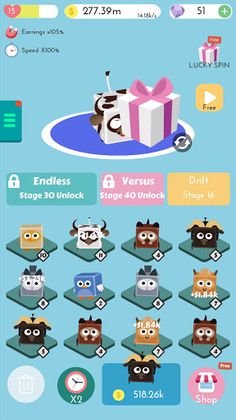 Cube Animal Drift 3D - Screenshot 2