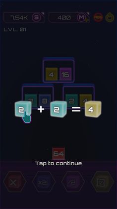 2048 Jelly Sort - Screenshot 1