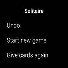 Solitaire Wearable - Screenshot 4