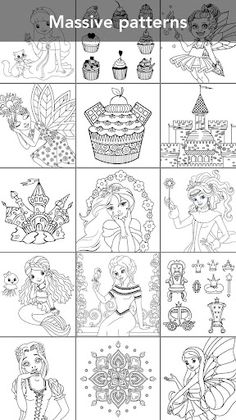Princess coloring book - Screenshot 2