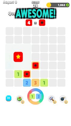 Merge Double : Number Puzzle - Screenshot 1