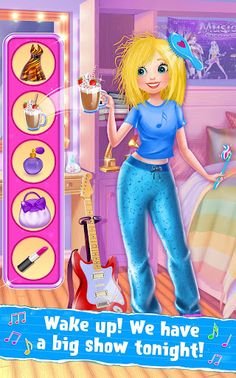 Rockstar Girls Adventure Game - Screenshot 1