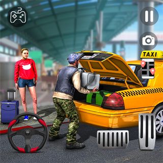 Grand City Taxi : Car Games 3D - Screenshot 2