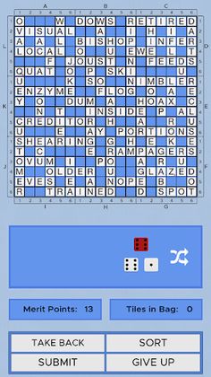 Action Crossword - Screenshot 3