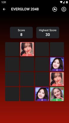 EVERGLOW 2048 Game - Screenshot 3