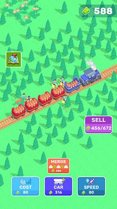 Railway Express 3D - Idle Game - Screenshot 3