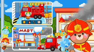 Children's Fire Truck Game - F - Screenshot 1