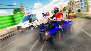ATV Quad Bike Traffic Race - Screenshot 2