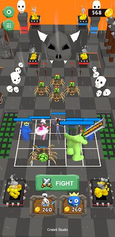 Merge Monster Blue Evolution - Screenshot 1