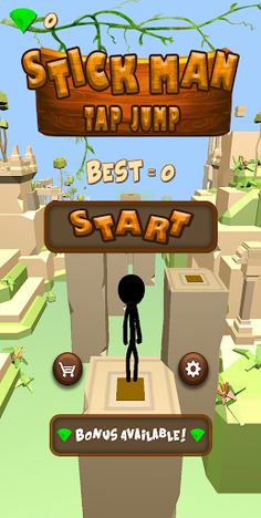 Stickman Tap Jump - Screenshot 1