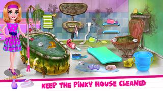 Pinky House Keeping Clean - Screenshot 2