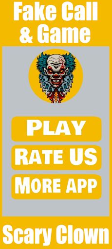 Fake Call Scary Clown Game - Screenshot 1