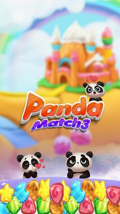 Sad Panda Match 3 - Screenshot 1
