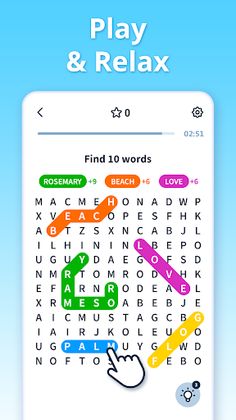 Word Wipe - Puzzle Game - Screenshot 1