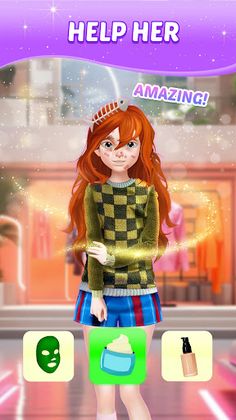 Fashion Dress Up & Makeup Game - Screenshot 2