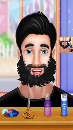 Celebrity Beard Salon Makeover - Screenshot 2