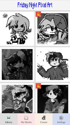 Friday Night Funkin Pixel Art - Screenshot 3