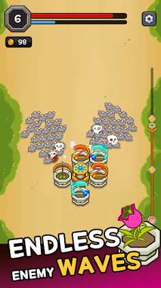 The Living Fortress : Idle TD - Screenshot 4