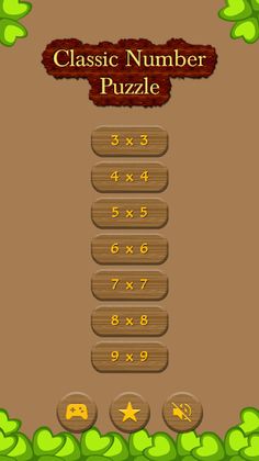 Classic Number Puzzle - Screenshot 1