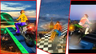 Superhero Lightning Sped Bike - Screenshot 2