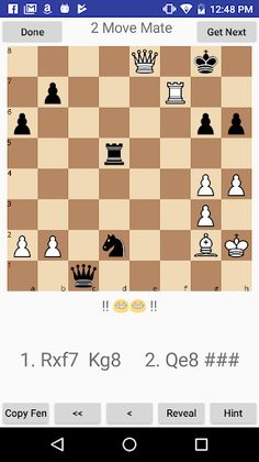 Chessvis - Puzzles, Visualize - Screenshot 1