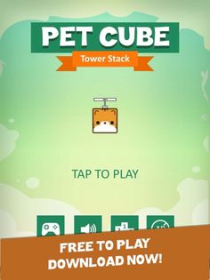Pet Cube: Tower Stack - Screenshot 1