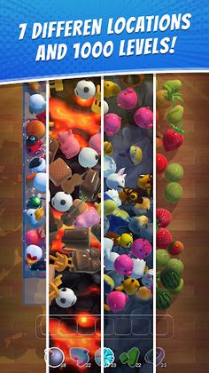 Shake triple puzzle quest - Screenshot 2