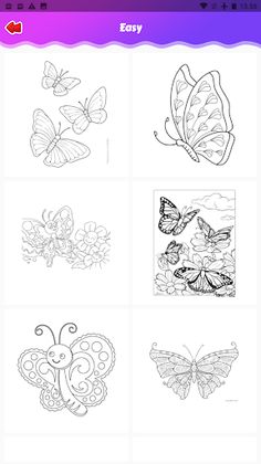 Butterfly Coloring Game - Screenshot 2