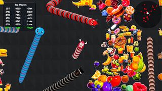 Worms War io - Hungry Snake - Screenshot 1