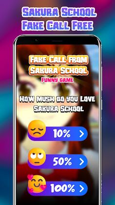 Sakura School Call & Chat - Screenshot 4