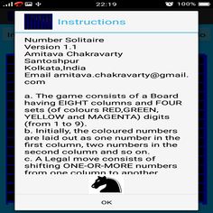 Number Solitaire - Screenshot 4
