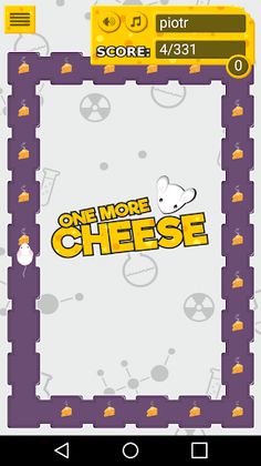 One more cheese - action puzzl - Screenshot 1
