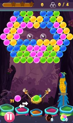 Parrot Bubble - Screenshot 2