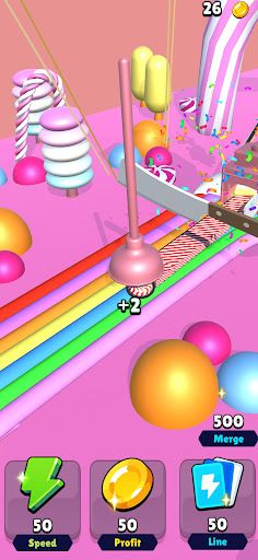 Candy Line 3D - Screenshot 2