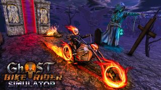 Ghost Bike Rider Simulator 3D - Screenshot 1