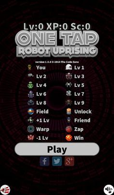 One Tap Robot Uprising - Screenshot 2