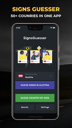 SignsGuesser - road signs quiz - Screenshot 1
