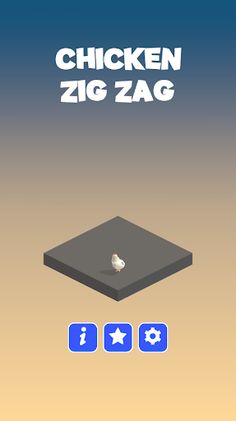 Chicken ZigZag - Screenshot 1