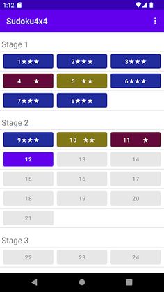 Sudoku4x4 - Screenshot 2