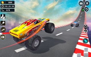Monster Truck Stunt Truck Game - Screenshot 2