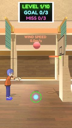 Basketball Easy FreeThrowGame - Screenshot 3