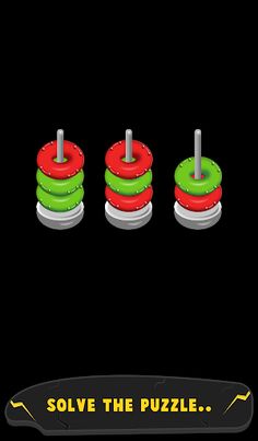 Hoop Stack Color Sort Puzzle - Screenshot 1